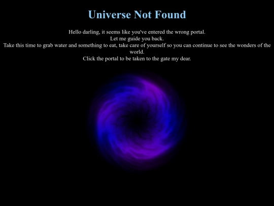not_found screenshot