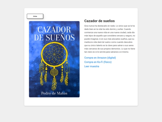 pags/cazador-de-suenos screenshot