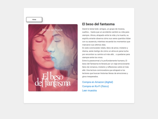 pags/elbesodelfantasma screenshot