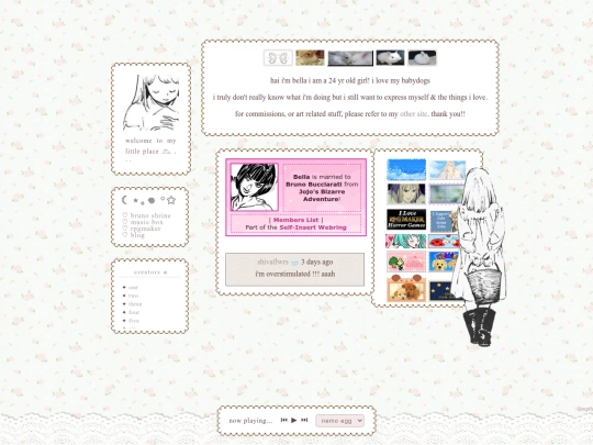 blog screenshot