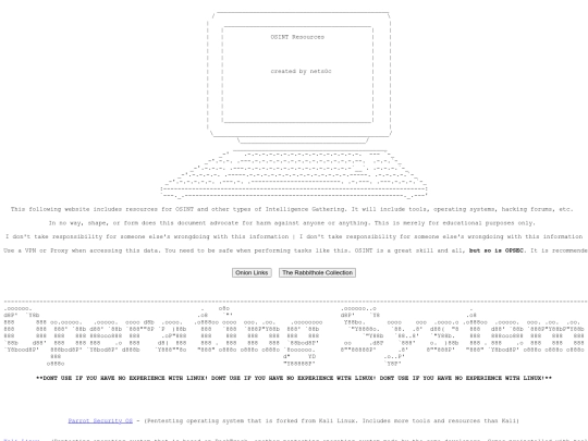 index screenshot