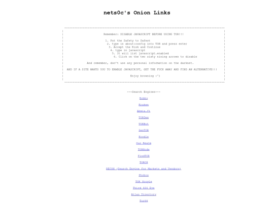 onionlinks screenshot