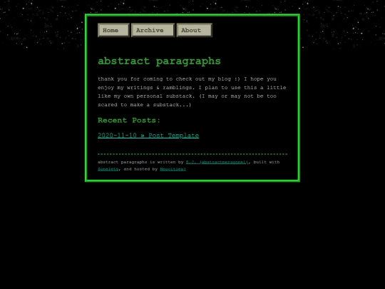 blog/blogindex screenshot
