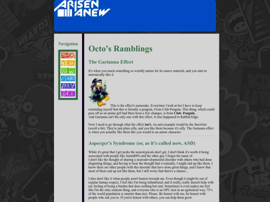 ramblings screenshot