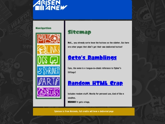 sitemap screenshot