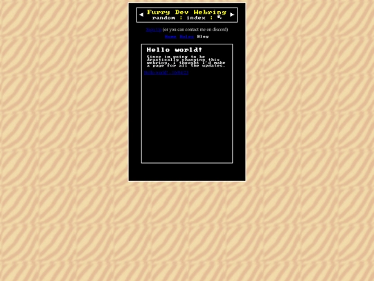 blog screenshot
