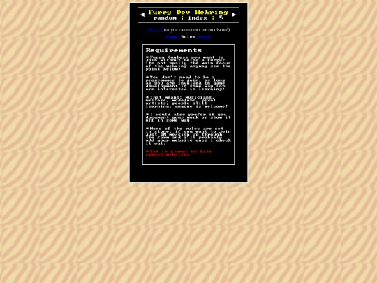 rules screenshot