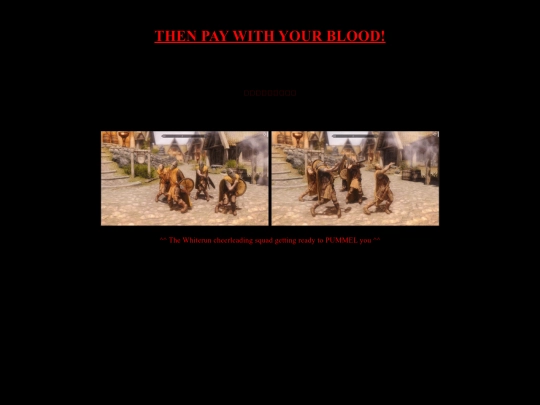 paywithyourblood screenshot