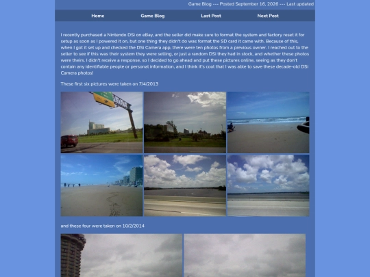 Gamer/gameblog/archive/2026-sep16 screenshot