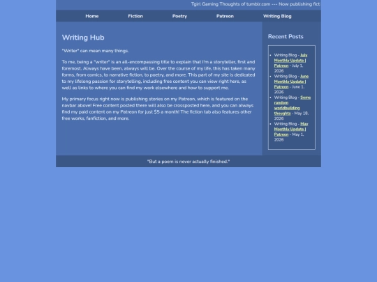 Writer screenshot