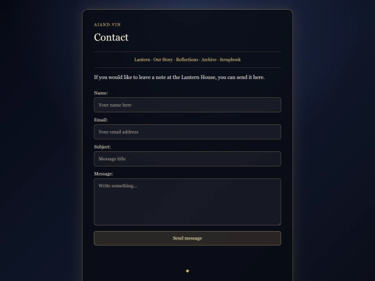 contact screenshot