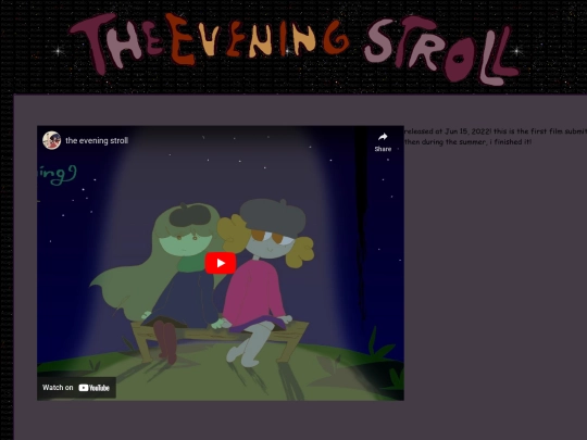 theeveningstroll screenshot
