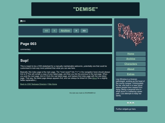 index screenshot