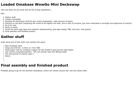 esk8/omakase screenshot