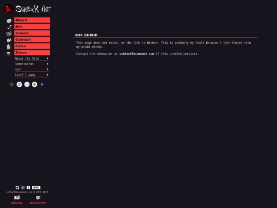 404 screenshot