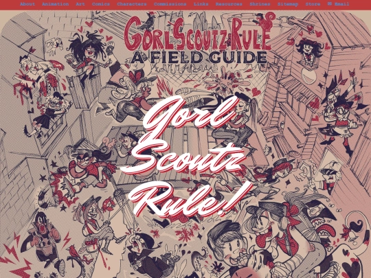 gorlscoutfieldguide screenshot