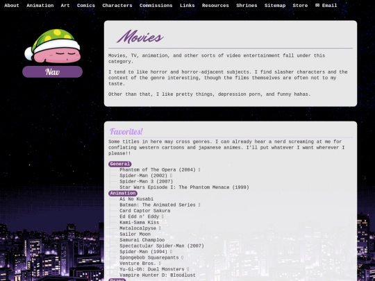 likes/movies screenshot