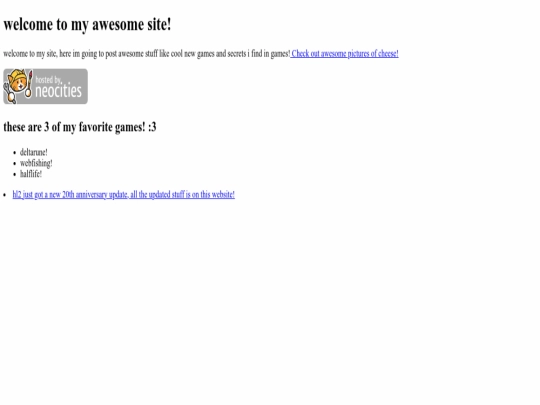 index screenshot