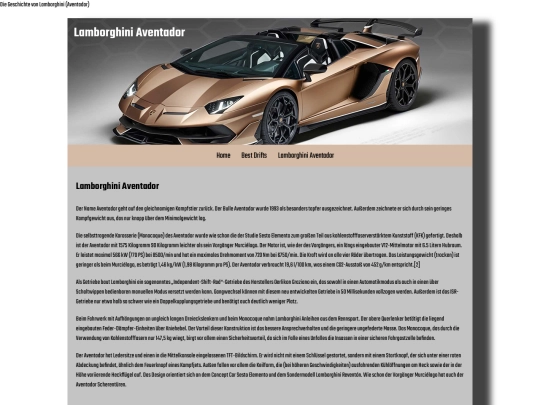 Lamborghini_Aventador screenshot