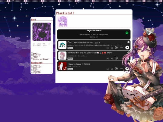 playlists screenshot