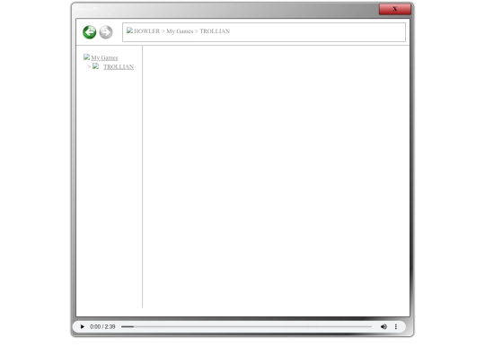 HowlerVisNov/start screenshot