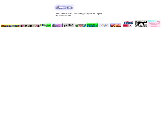 ABOUTME screenshot