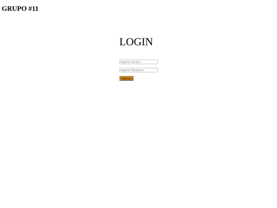 Login screenshot