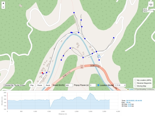 2025/2025-10-30_大瀬東探索_wadi_locker_zf4/kml-hike-wadi-japan screenshot
