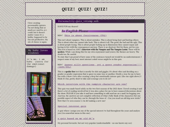 Quiz screenshot