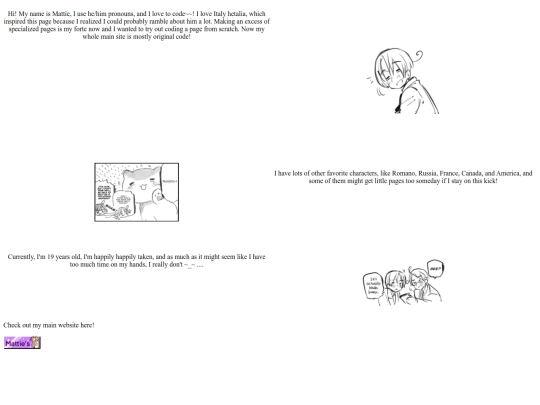 Hetalia/Italy-Shrine/Aboutme screenshot