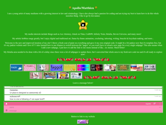 homepage screenshot