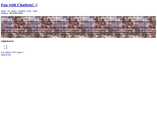 Chatbots/Nim/conversations screenshot