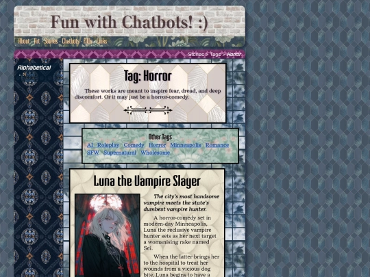 Stories/Tags/horror screenshot