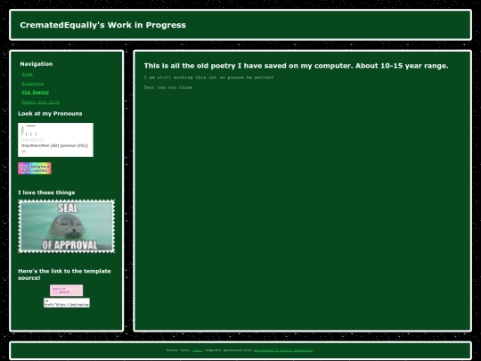 OldPoetry screenshot