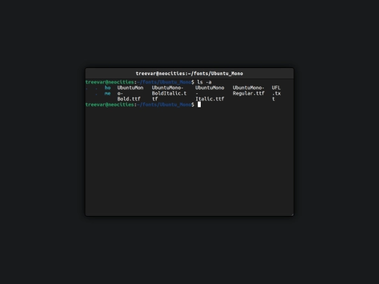 fonts/Ubuntu_Mono screenshot