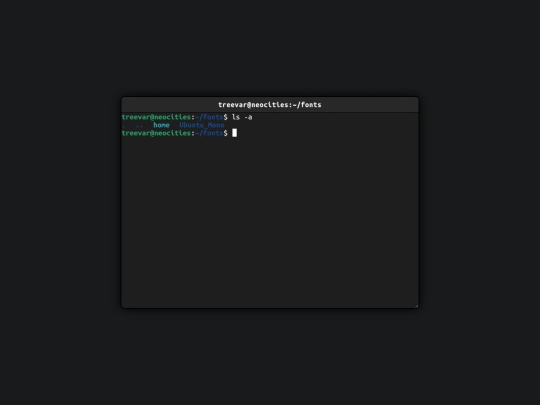 fonts screenshot