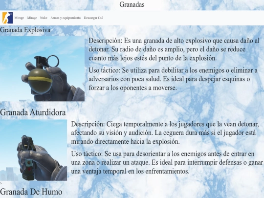 granadas screenshot