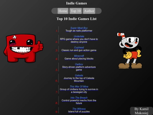 Top10 screenshot