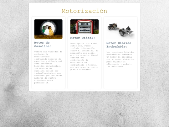 proyecto/motorizacionbmw screenshot