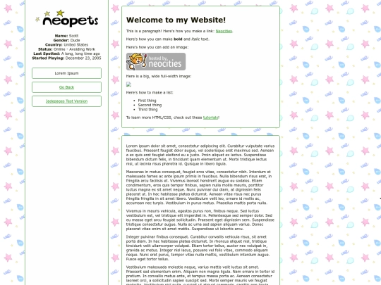 Shrines/neopets screenshot