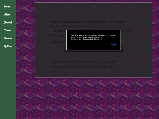 LittleRabbitTwineStory screenshot