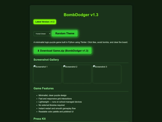 show screenshot