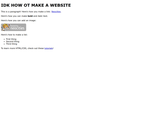 index screenshot