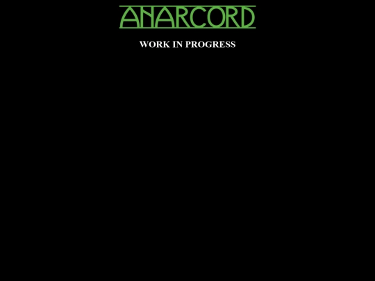 Anarcordindex screenshot