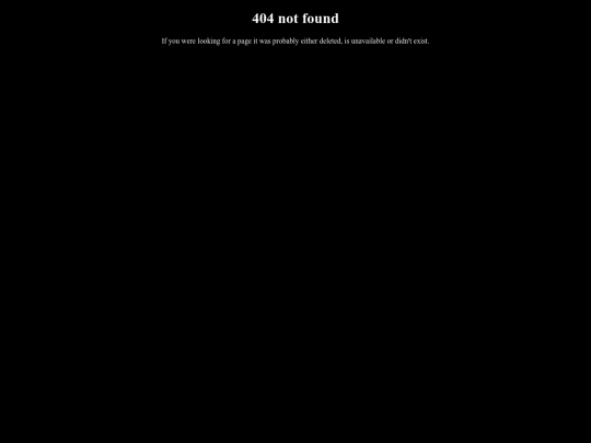 not_found screenshot