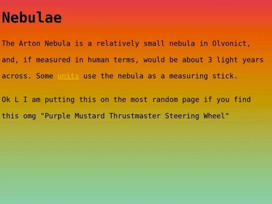 nebulae screenshot