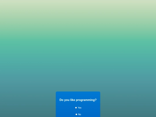 poll screenshot