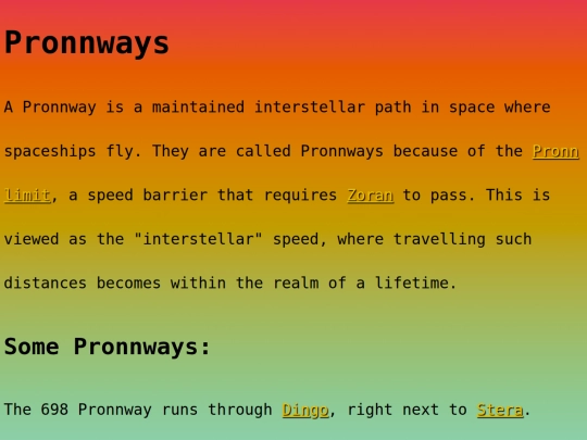 pronnway screenshot