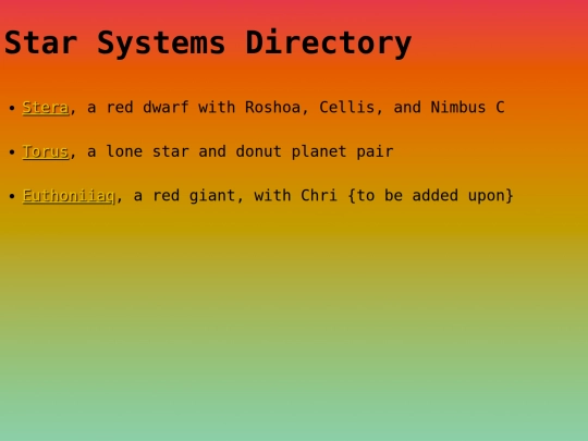 star-systems screenshot