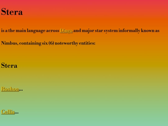 stera screenshot